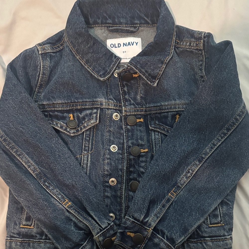 Old Navy Dark Blue Denim Jacket